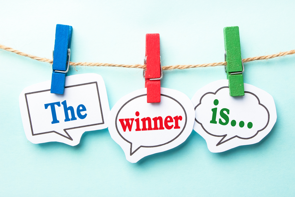 winner blogging contests