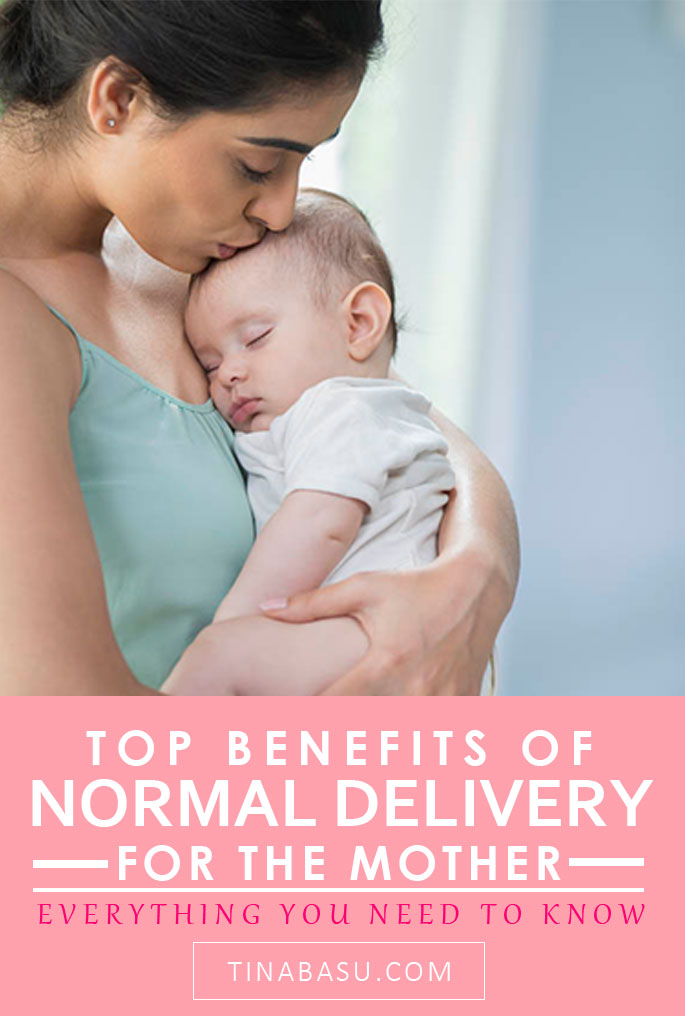 benefits of normal delivery for the mother