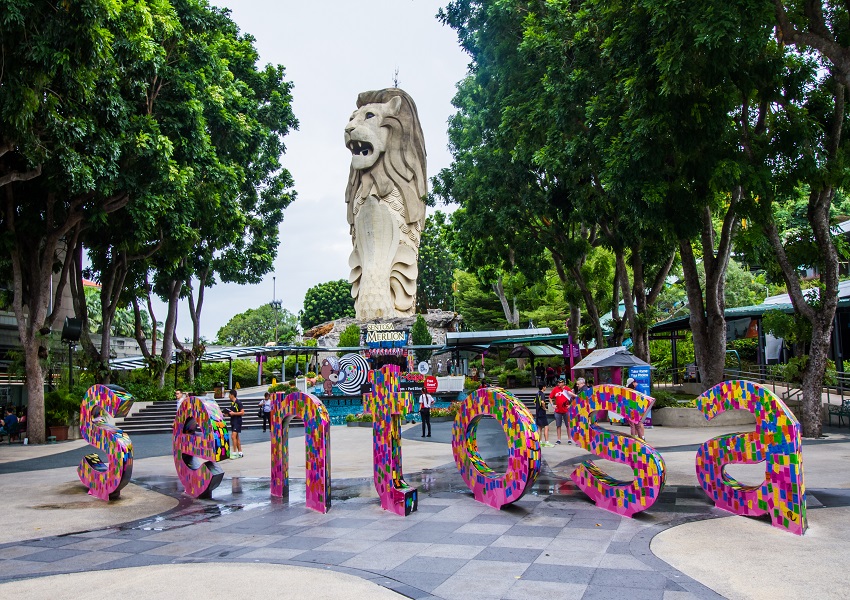 Sentosa island Singapore 