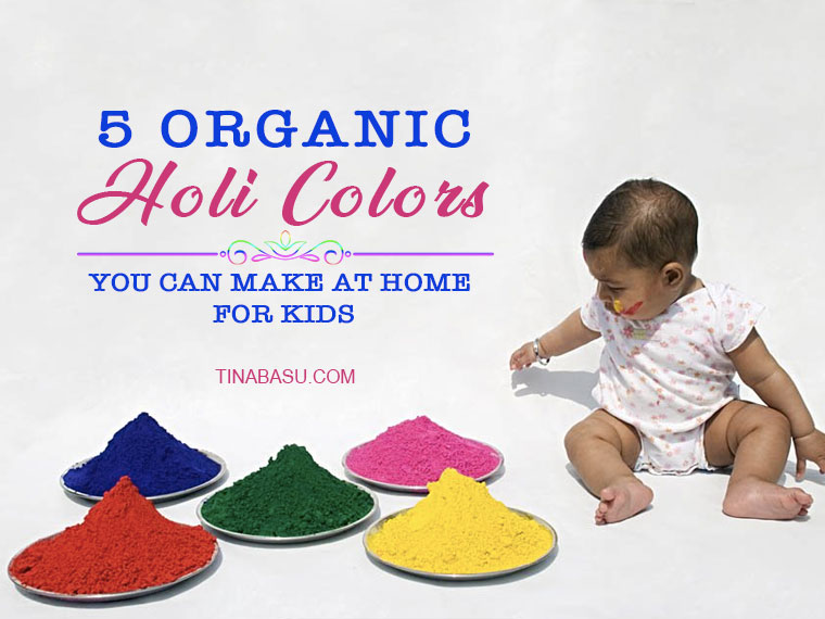 Organic Holi Colors for babies