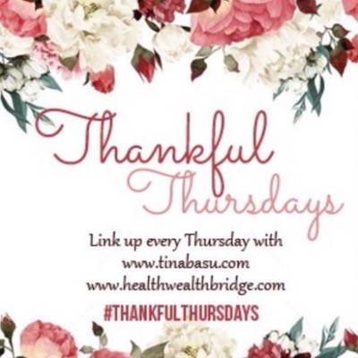 #ThankfulThursdays