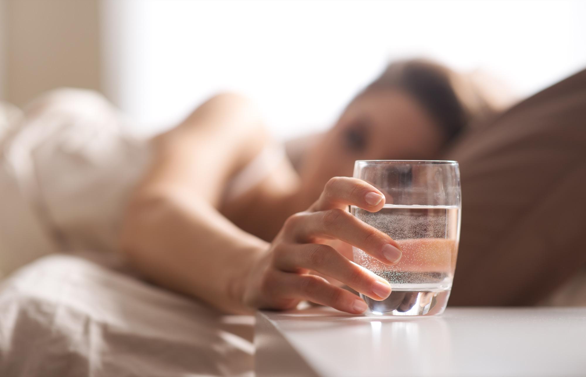 morning rituals for a healthier day - water first thing in the morning