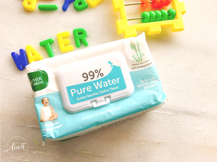 Mother Sparsh 99% water wipes