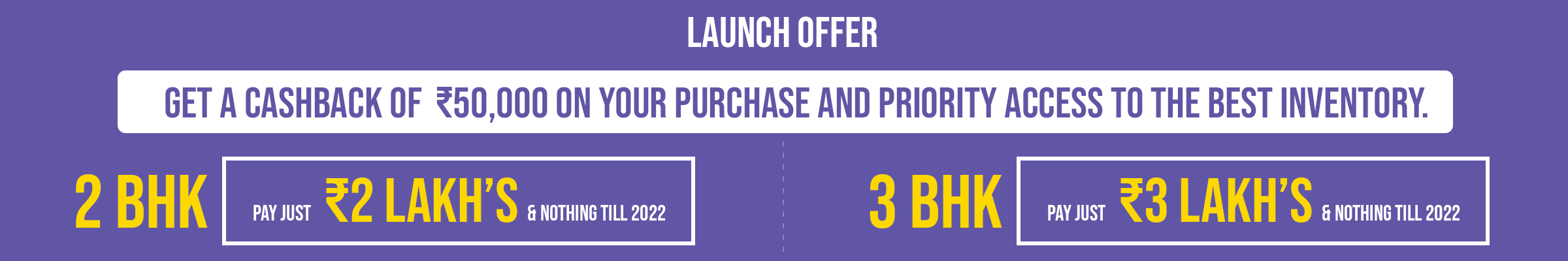 shriram codename breakfree launch offer