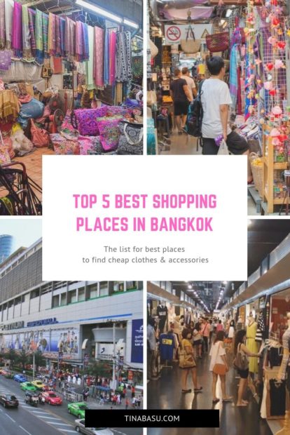 5 Best Shopping Places In Bangkok For Cheap Clothes And Accessories