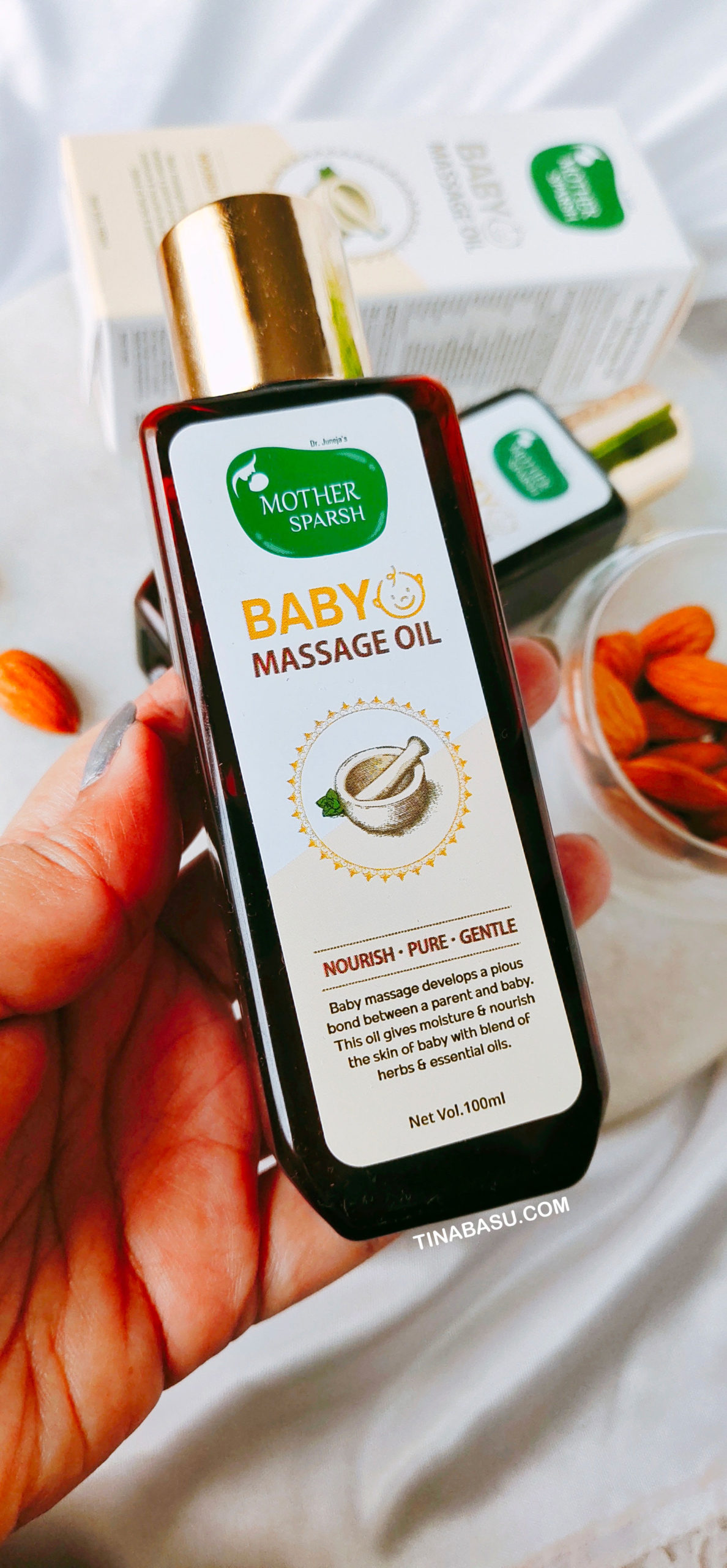Mother sparsh baby massage oil 