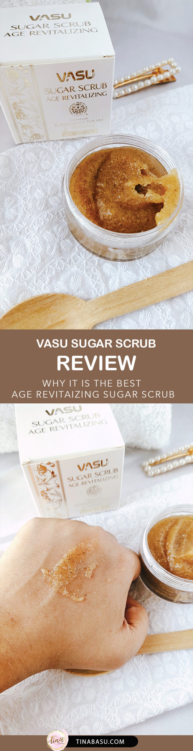 vasu sugar scrub product review 