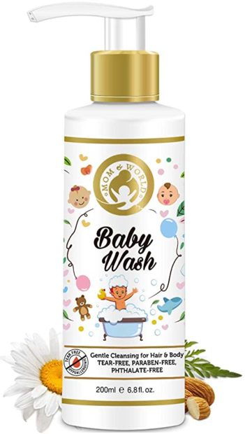 mom & world baby wash