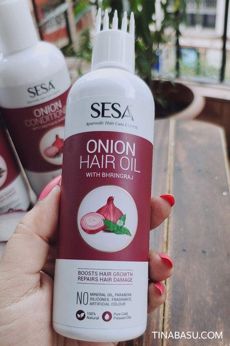 sesa onion hair oil