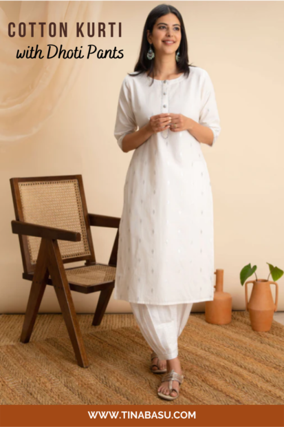 ways-to-style-your-cotton-kurti-with-dhoti-pant