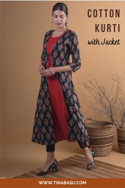 ways-to-style-your-cotton-kurti-with-jacket