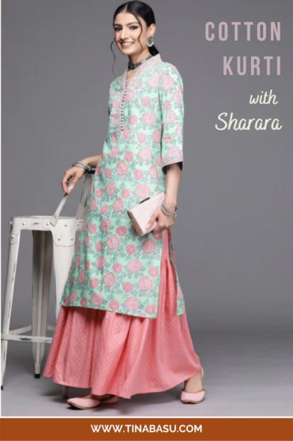 ways-to-style-your-cotton-kurti-with-sharara