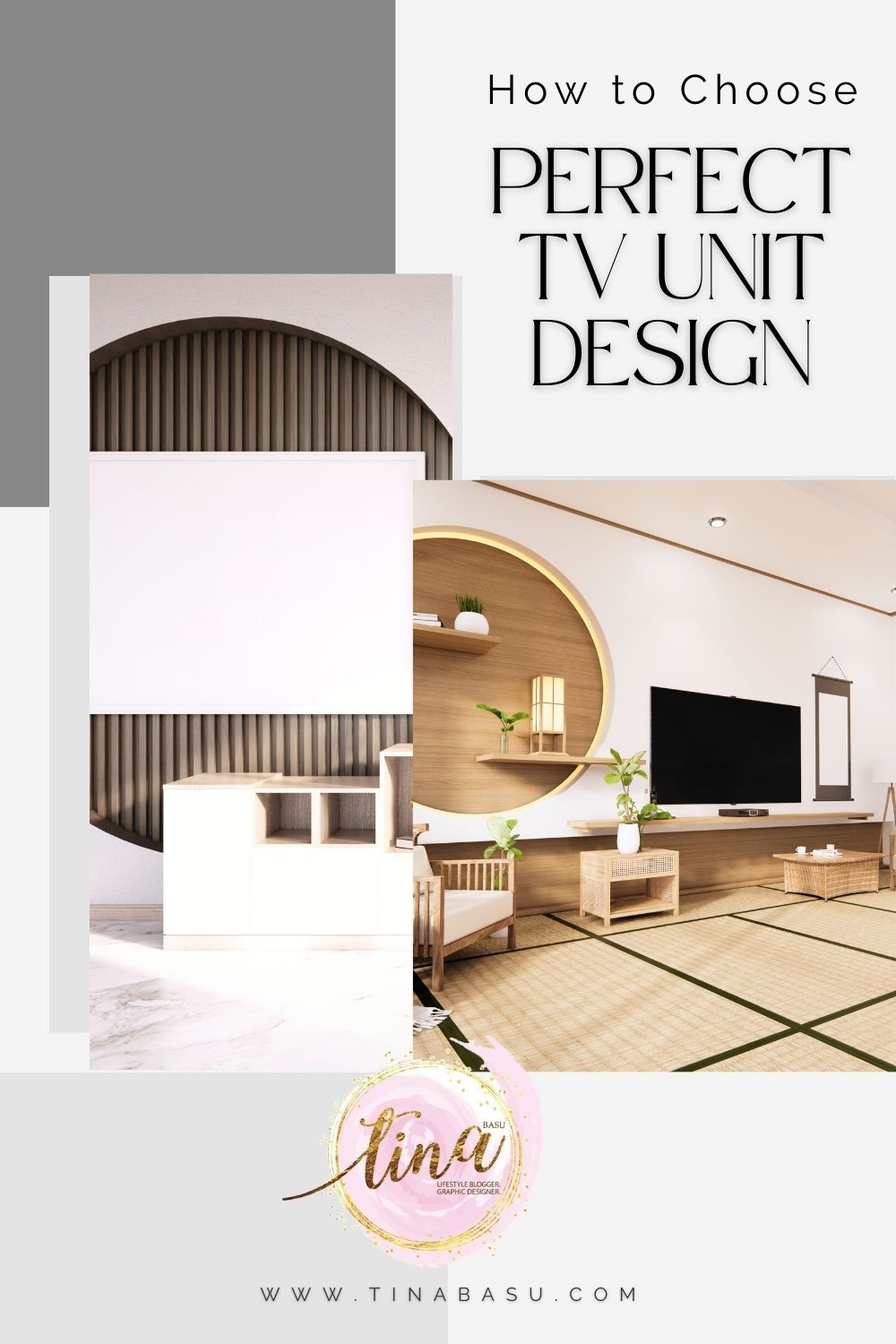how to choose perfect tv unit for home pin