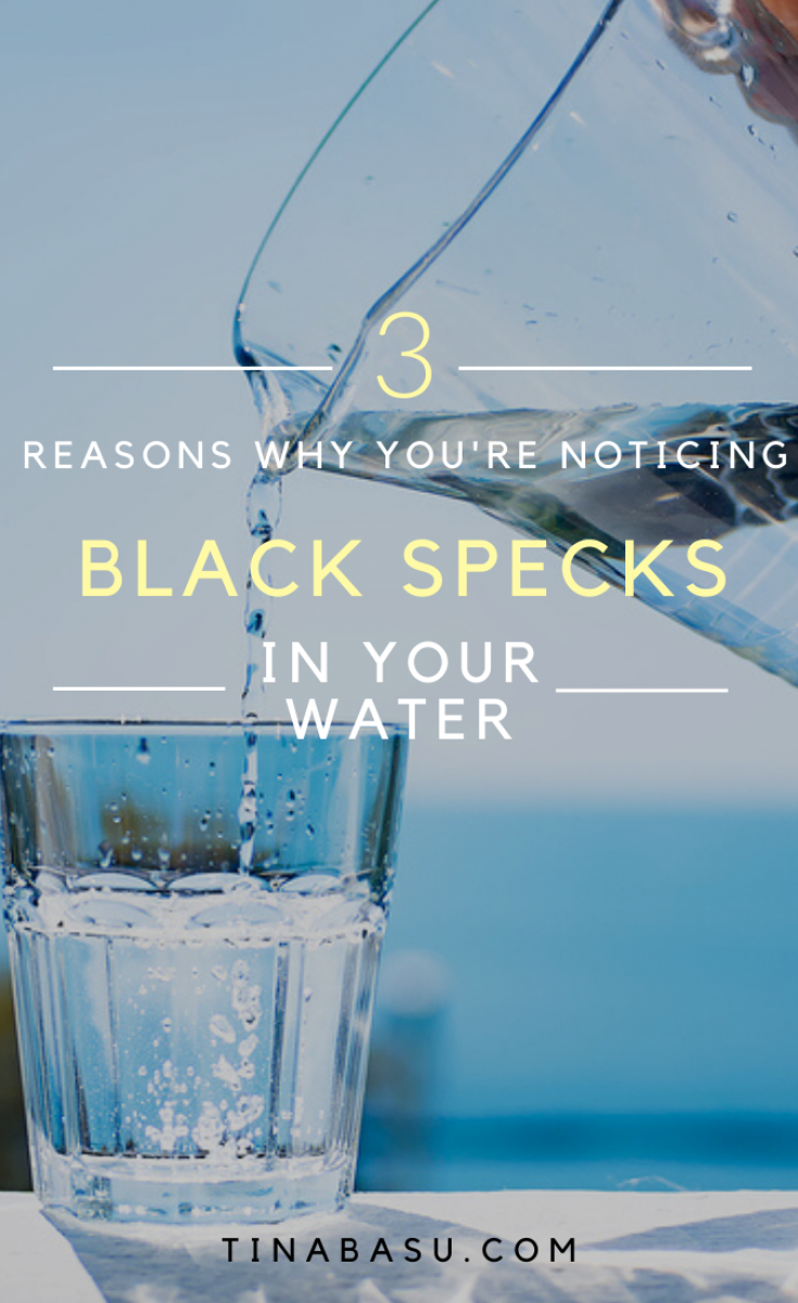 BLACK SPECS IN YOUR WATER HOME ORGANIZATION
