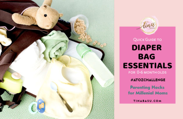 Quick Guide to Diaper Bag Essentials for 0-6 month olds