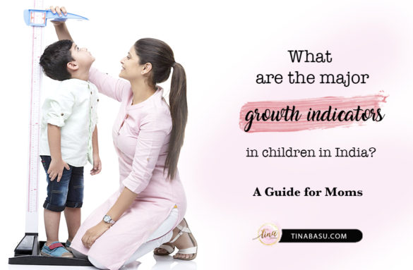 major growth indicators in children in india